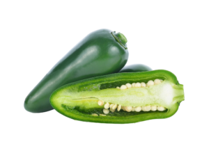 mexican-green-chili-isolated-white-background